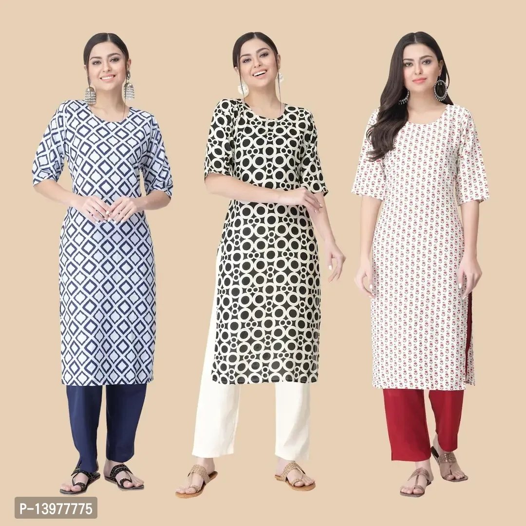 Round Neck Party Wear Pack of 5 Cotton Designer Readymade Kurti at Rs 3295  in Surat