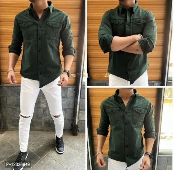 Two side Pocket cotton shirts for men - Shivam Garment