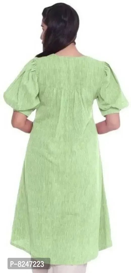 Moomaya Printed Short Sleeves Kurta Kurti Pant Set Women A Line Ethnic  Clothing-S - Walmart.com