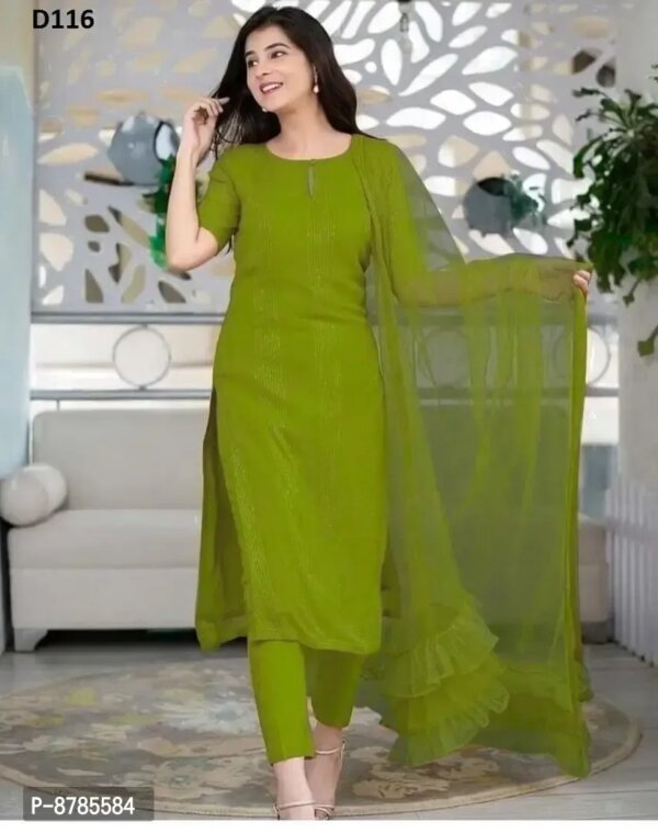 Stylish New Kurta Pant Design Ladies | Salwar kameez Baby Green